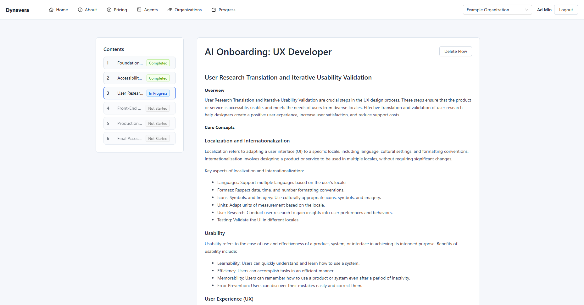 Onboarding Flow